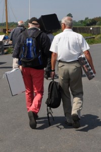 Tjah - det er hårdt at være på udflugt – der er hele tiden noget at slæbe på