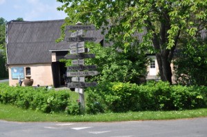 Vejskiltet Til Kroen